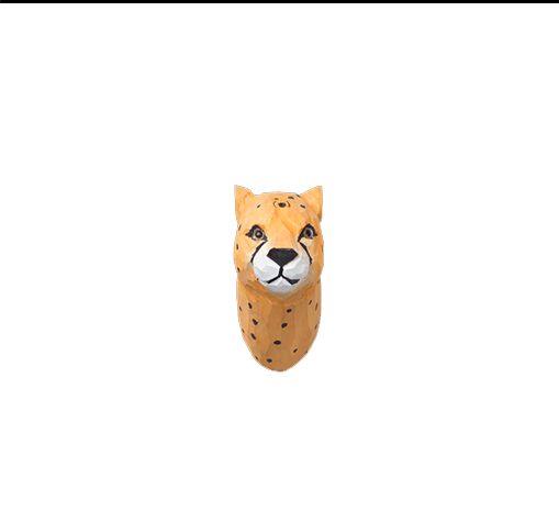 Крючок Animal Hand-carved Hook Cheetah Ferm Living, стоимость 3 300 руб.  Фотография 1