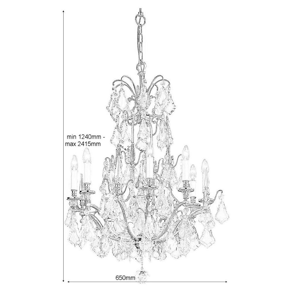 Люстра CARLTON Christopher Hyde, стоимость 1 737 000 руб.  Фотография 1