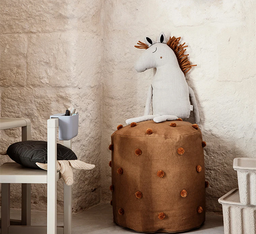 Пуф DOT TUFTED Sugar Kelp/Mustard Ferm Living, стоимость 13 700 руб.  Фотография 2