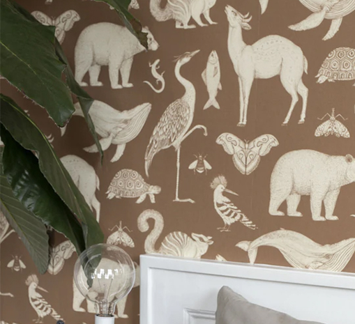 Обои Katie Scott Animals Tofi Ferm Living, стоимость 11 900 руб.  Фотография 4