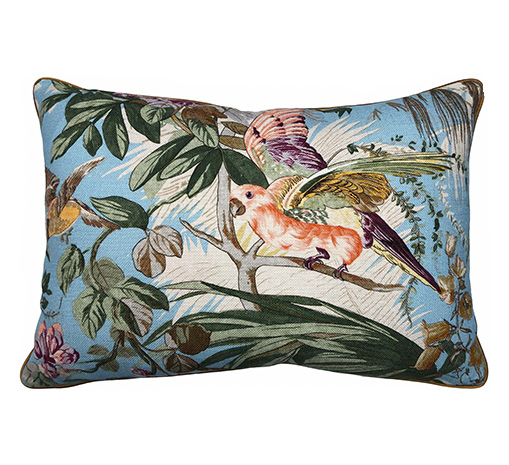 Подушка Sanctuary Floral Aqua Ralph Lauren Home, стоимость 30 000 руб.  Фотография 2