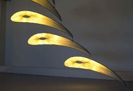 Люстра Aqua Creations в шоу-руме Donghia