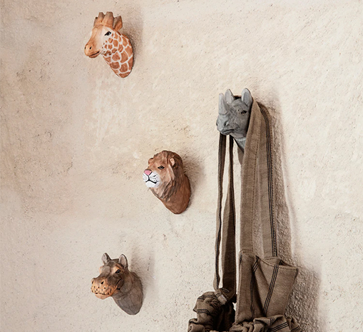 Крючок Animal Hand-carved Hook Hippo Ferm Living, стоимость 3 300 руб.  Фотография 2