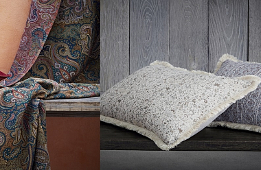Новые ткани Paisley от de Le Cuona уже в Москве