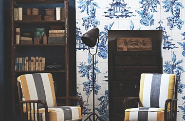 Обои от Jim Thompson, легендарного производителя шелка