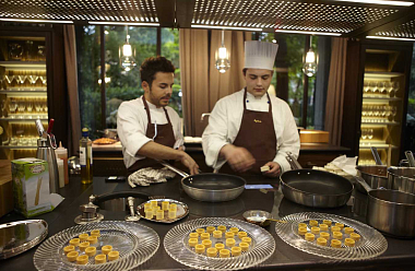 Звездный ужин в стиле Promemoria